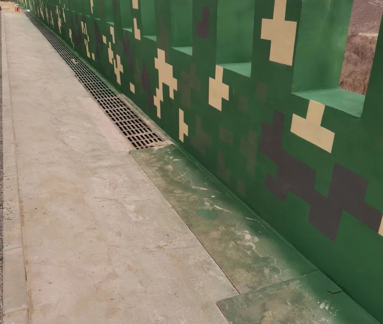 商洛围墙迷彩喷涂,数迷彩漆