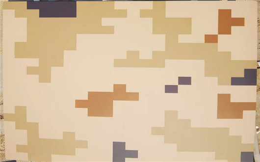 商洛荒漠迷彩漆喷涂